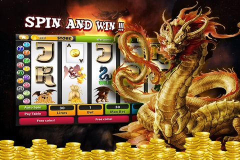 A Dragons Slots Blitz - Hit The Wheel For A Bonus PRO screenshot 2