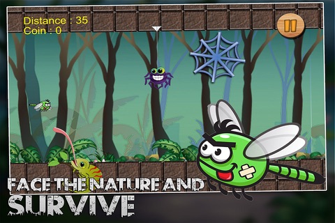 Adventure Fly PRO - A Combat Of The Mortal Dragon Fly In Forest Of The Amazon screenshot 3