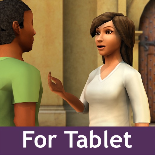 Practice Spanish: Study Abroad for Tablet Icon