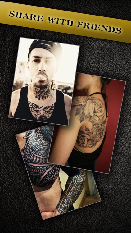 Tattoo Text Pro - Photo Editor to add tattoo on body art inked & artist fonts on pic screenshot-4