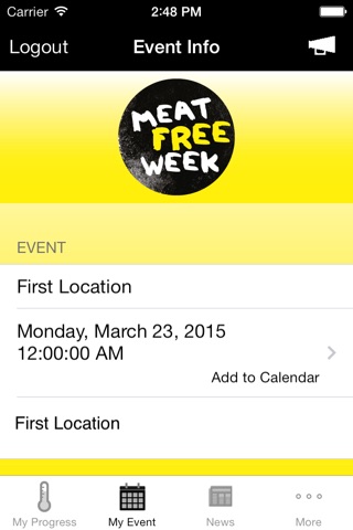 Meat Free Week screenshot 3