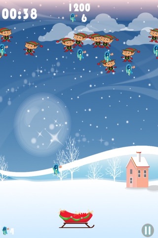 A Naughty Christmas Elf - Use Santa's Sled to Catch Falling Presents Free screenshot 4