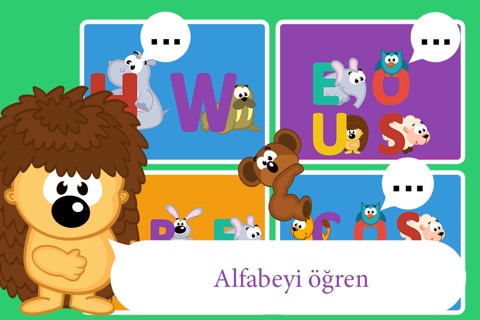 Animals alphabet and letters puzzle cartoon Sound Game for toddlers and preschoolers screenshot 3
