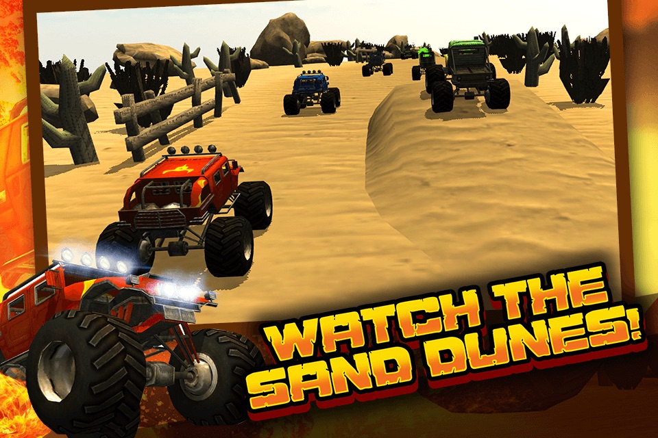 Monster Truck 3D ATV OffRoad Driving Crash Racing Sim Game screenshot 3