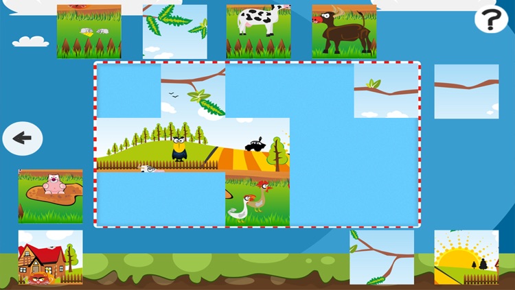 A Farm Jigsaw Puzzle for Pre-School Children with Animals of the Barn screenshot-4