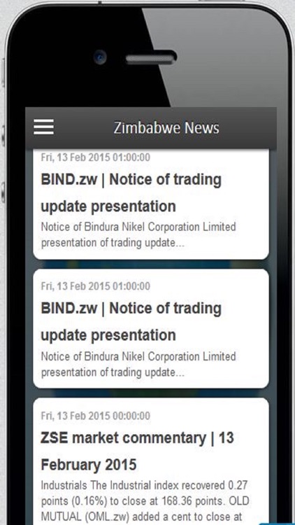 Zimbabwe News