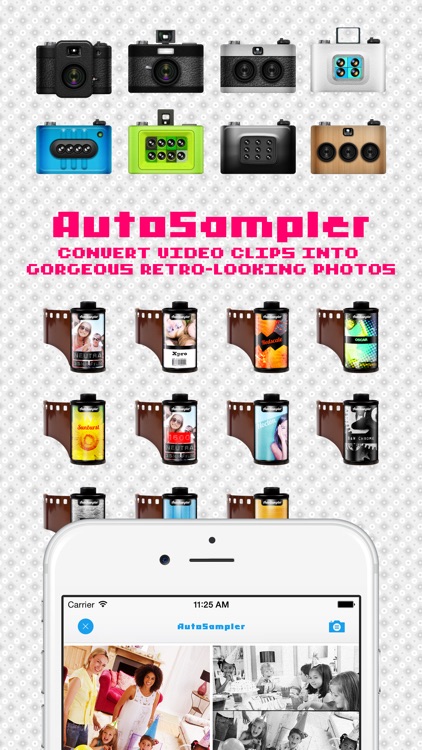 AutoSampler - convert video clips into retro-looking photos! screenshot-0