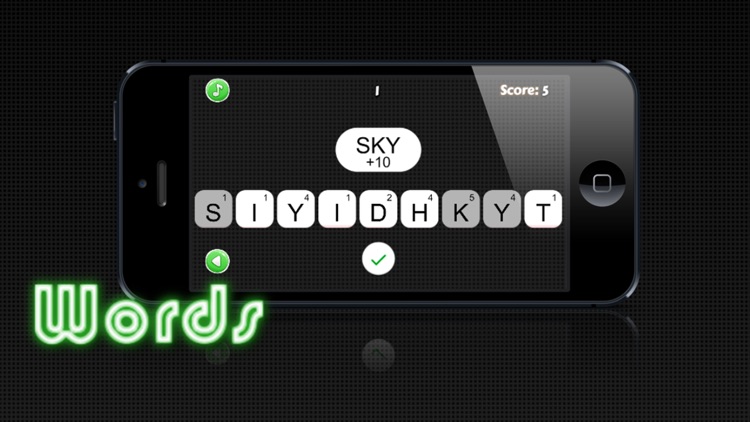 Nothing but Words - Unscramble letters and find the words in an original free puzzle game