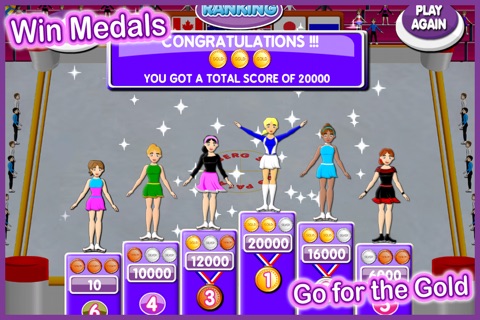 Gold Medal Figure Skating Game – Play Free Ice Skate Dance Girl Winter Sports Games screenshot 4