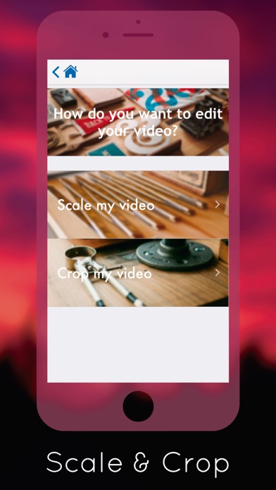 Simply Crop Video & Resize for Instagram & Vine Screenshot 1
