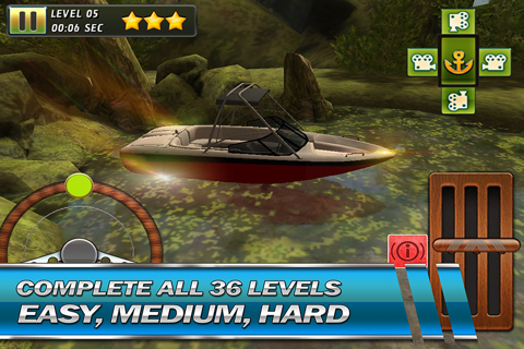 Jet Boat Outback Race Real 3D Speed Driving and Parking Racing Game screenshot 3