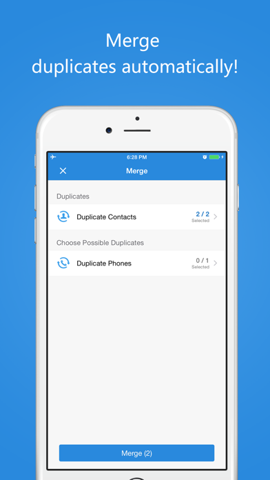 Contacts Merge & Cleaner - Remove Duplicate Contacts + Easy Backup & Restore Screenshot 3