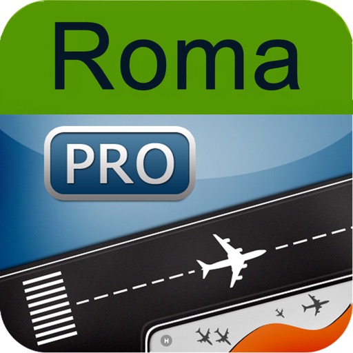 Rome Fiumicino Airport + Flight Tracker Premium HD Roma FCO