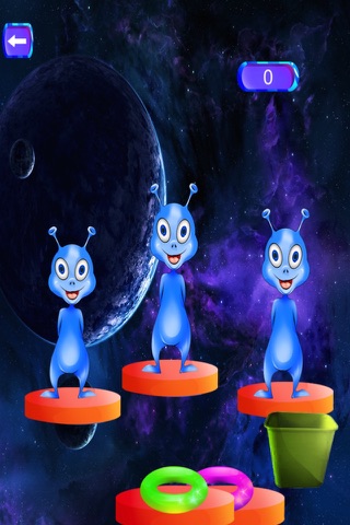 A Space Alien Ring Toss Mania - Silly Galaxy Challenge Free screenshot 4
