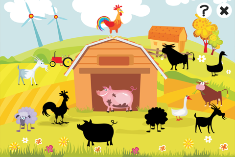 Animal farm game for children age 2-5 for kindergarten screenshot 2