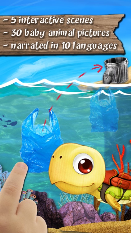 Nature : Bert Save the Earth,  The story app for boys and girls to learn simple actions to protect the planet screenshot-3