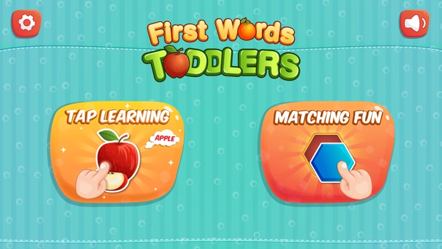 First Words Toddler Tap Learning Free : Learn & Match game f(圖1)-速報App