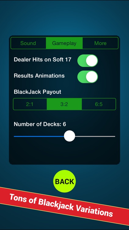 Blackjack Anywhere - The Best Real Blackjack Game for your Apple Watch or your iPhone. screenshot-4