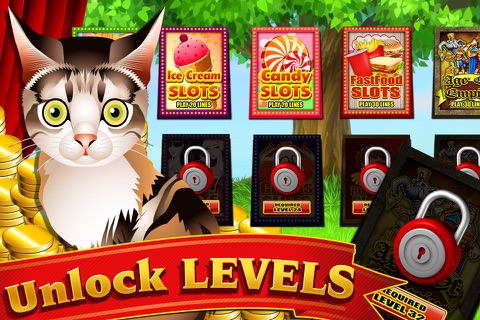 Play the Cute Kitty Cats Game - Win in the Casino Vegas Slots screenshot 4