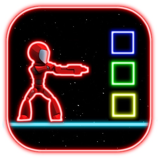 Neon BoxSmasher iOS App