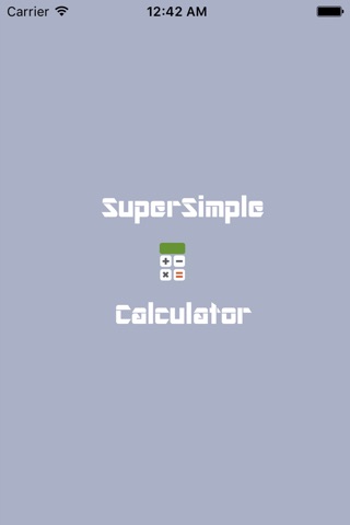 Super Simplistic Calculator screenshot 2