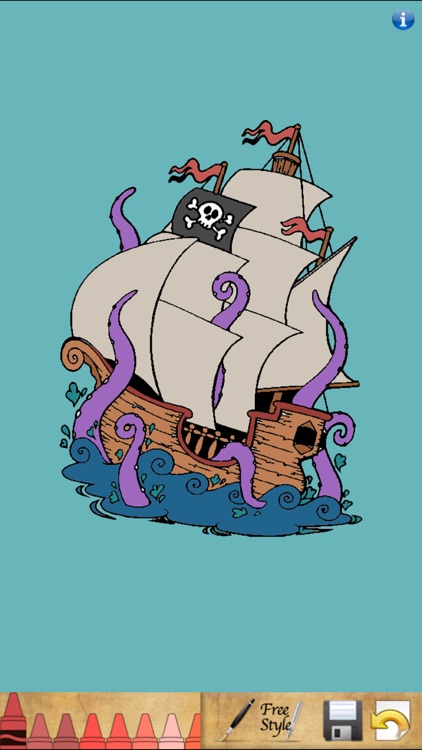 Pirate Coloring Book Free