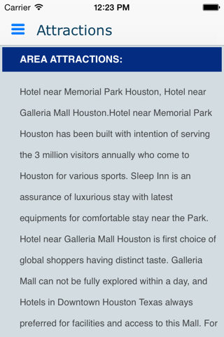 Sleep Inn & Suites Downtown Houston screenshot 3
