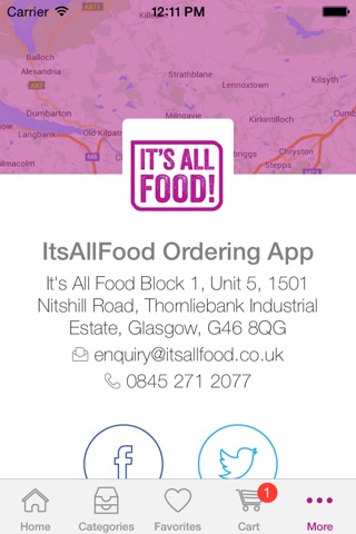 ItsAllFood Ordering App screenshot 4