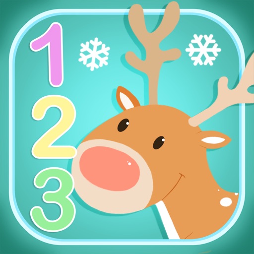 123: Christmas Games - Learn to Count Icon