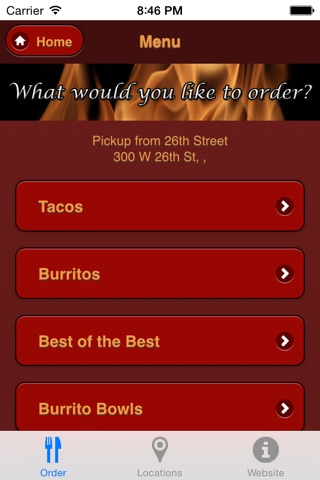 Carbón Live Fire Mexican Grill Mobile Ordering screenshot 3