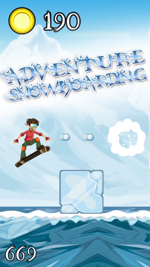 Adventure Snowboarding! 冰天雪地中滑雪板遊戲(圖1)-速報App