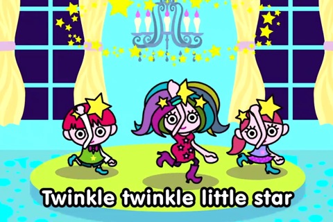 Twinkle twinkle little star (FREE)   - Jajajajan Kids Song & Coloring picture book series screenshot 3