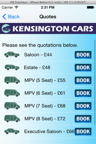 Kensington Cars screenshot 2