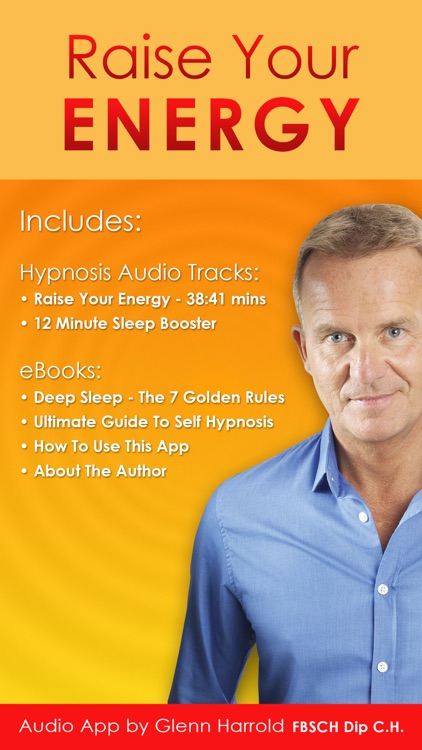 Raise Your Energy by Glenn Harrold: Self-Hypnosis Energy & Motivation