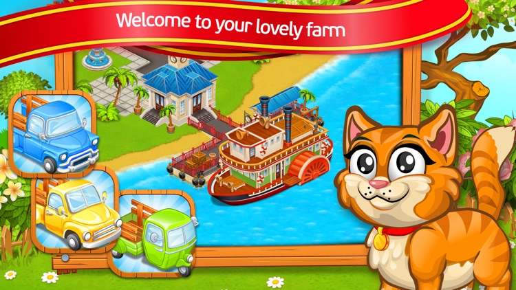 Farm Town: villa for friends screenshot-4