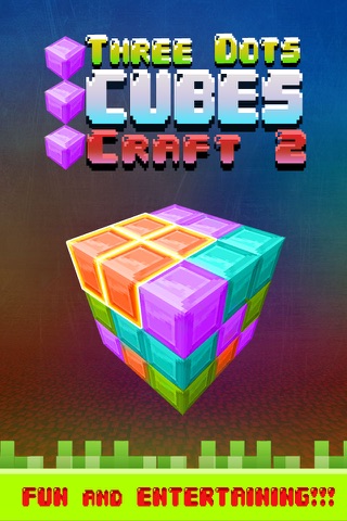 Three Dots Cubes Craft 2: Gem Stones Dots World Edition screenshot 4