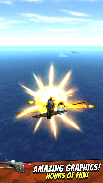 Sky Survival Pro - World War 2 Aerial Warfare Dogfighting Game screenshot-4