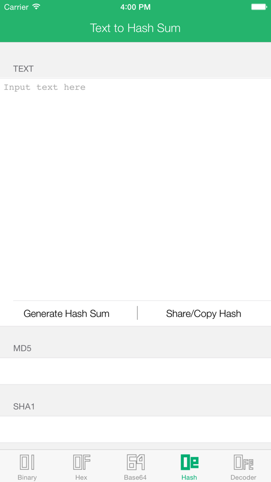 HexBT ASCII converter by School of Science and Technology, Singapore