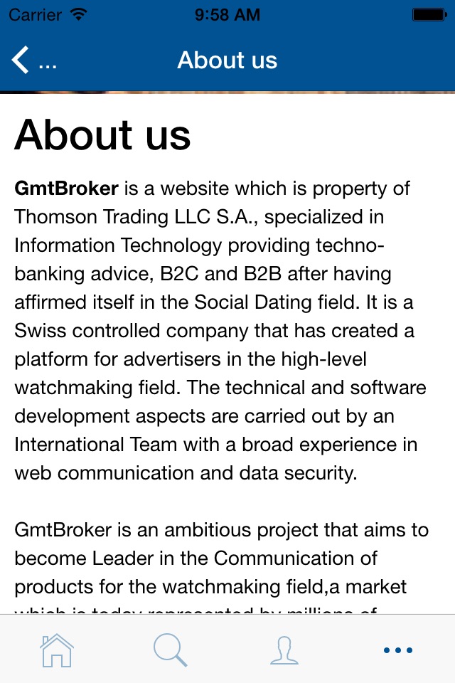 GmtBroker screenshot 4