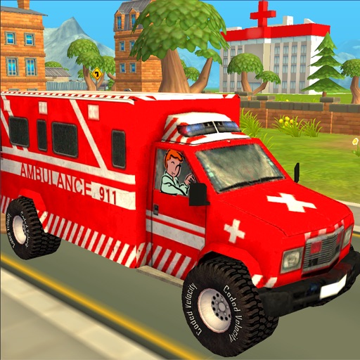 Ambulance Race & Rescue Adventure Sim 3D icon