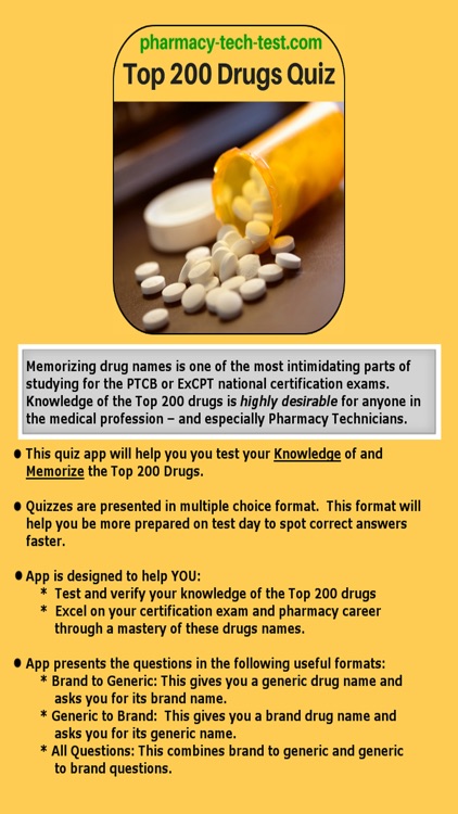 Top 200 Drugs Quiz
