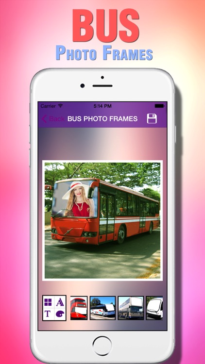 Bus Photo Frames