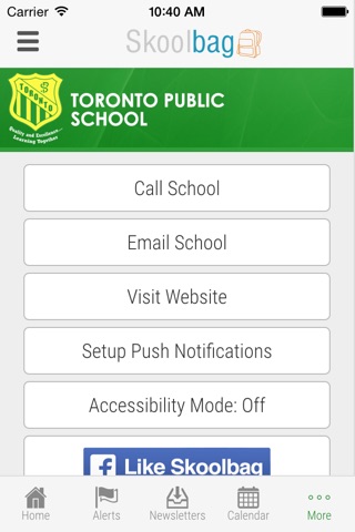 Toronto Public School - Skoolbag screenshot 4