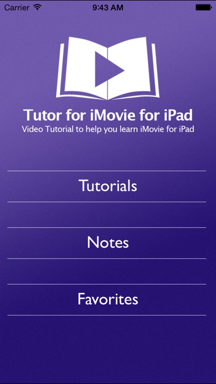 Tutor for iMovie for iPad