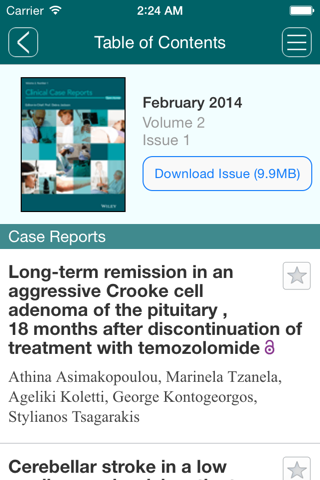 Clinical Case Reports screenshot 2