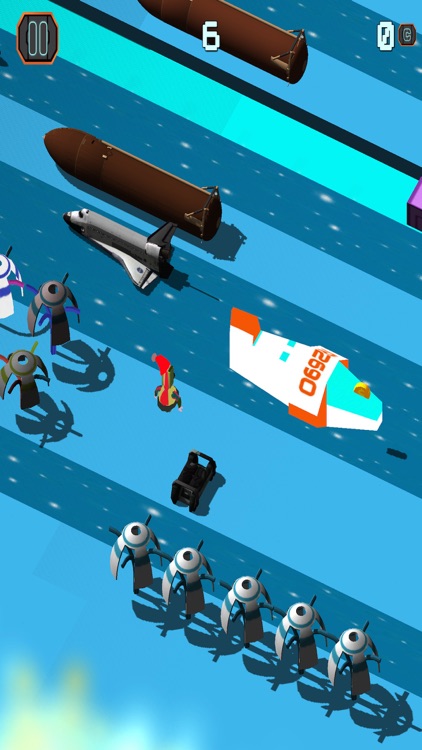 Robo Rush -Lost in Space FREE screenshot-4