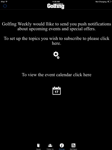 Golfing Weekly HD screenshot 4