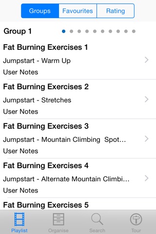 Fat Burning Exercises screenshot 2