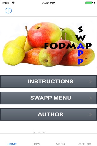 FODMAP SWAPP screenshot 2