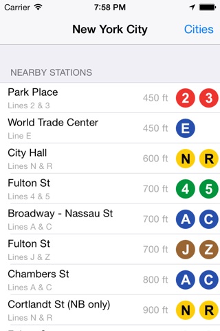 Nearest Metro: app, watch & widget screenshot 2